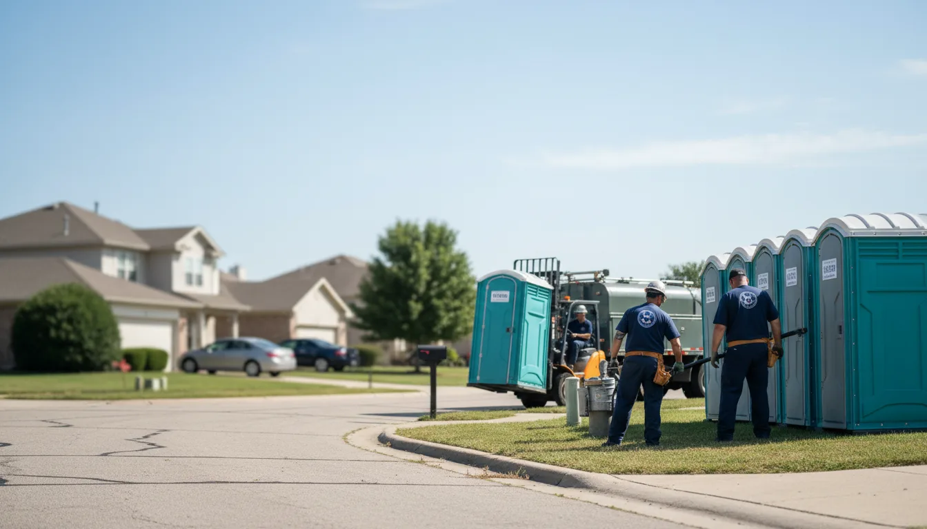 Porta Potty Rental in Orange City, IA near me
